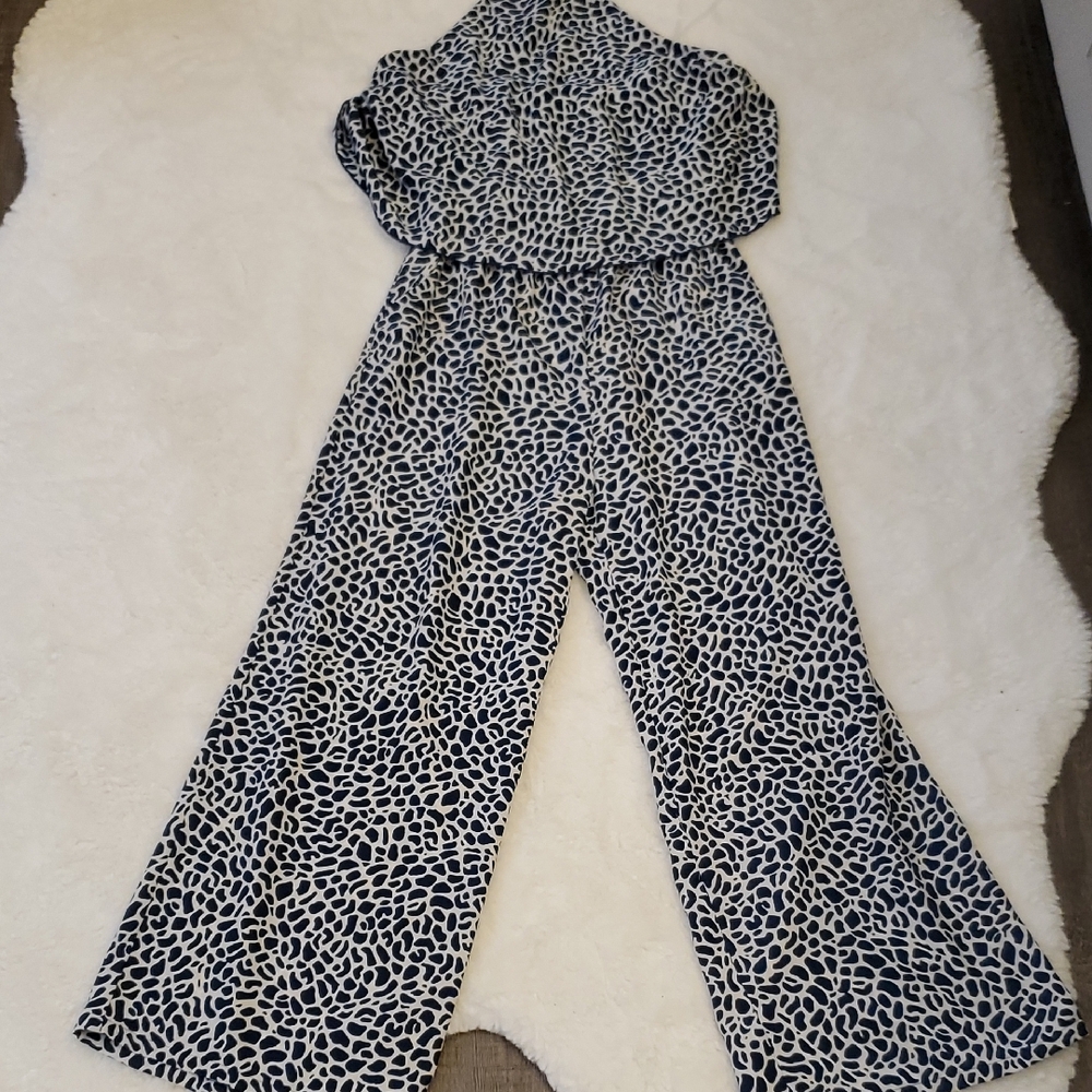 NWT Tyche Halter Top Romper Size M